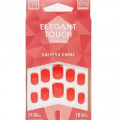Uñas Postizas Calypso Coral