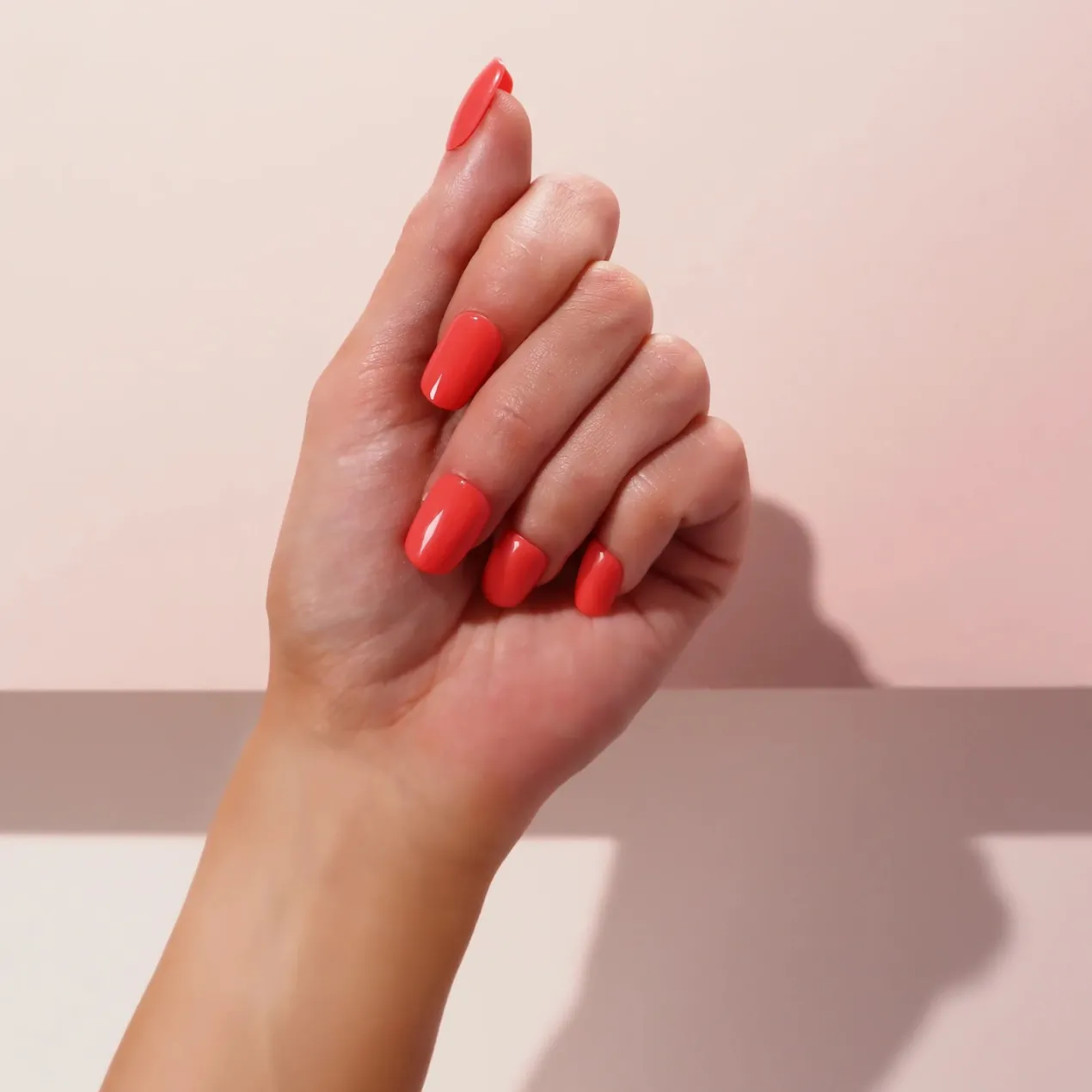 Uñas Postizas Coral Kiss