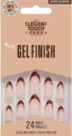 Uñas Postizas Gel Finish Jungle Queen