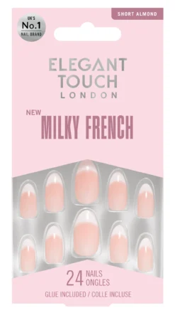 Uñas Postizas Milky French
