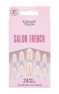 Uñas Postizas Salon French 166