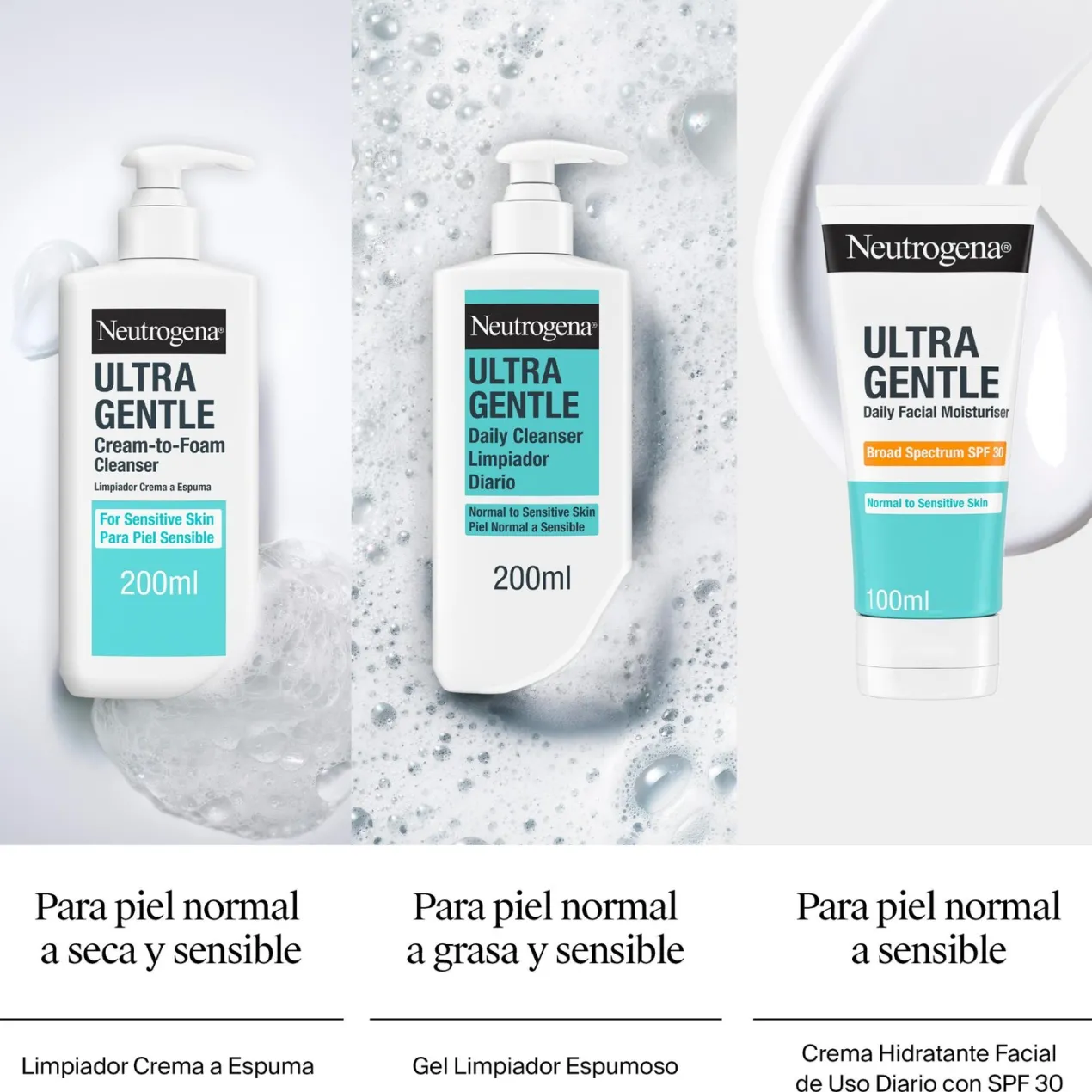 Ultra Gentle Crema Solar Hidratante Facial SPF30