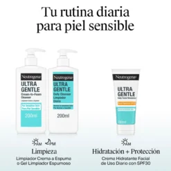 Ultra Gentle Crema Solar Hidratante Facial SPF30