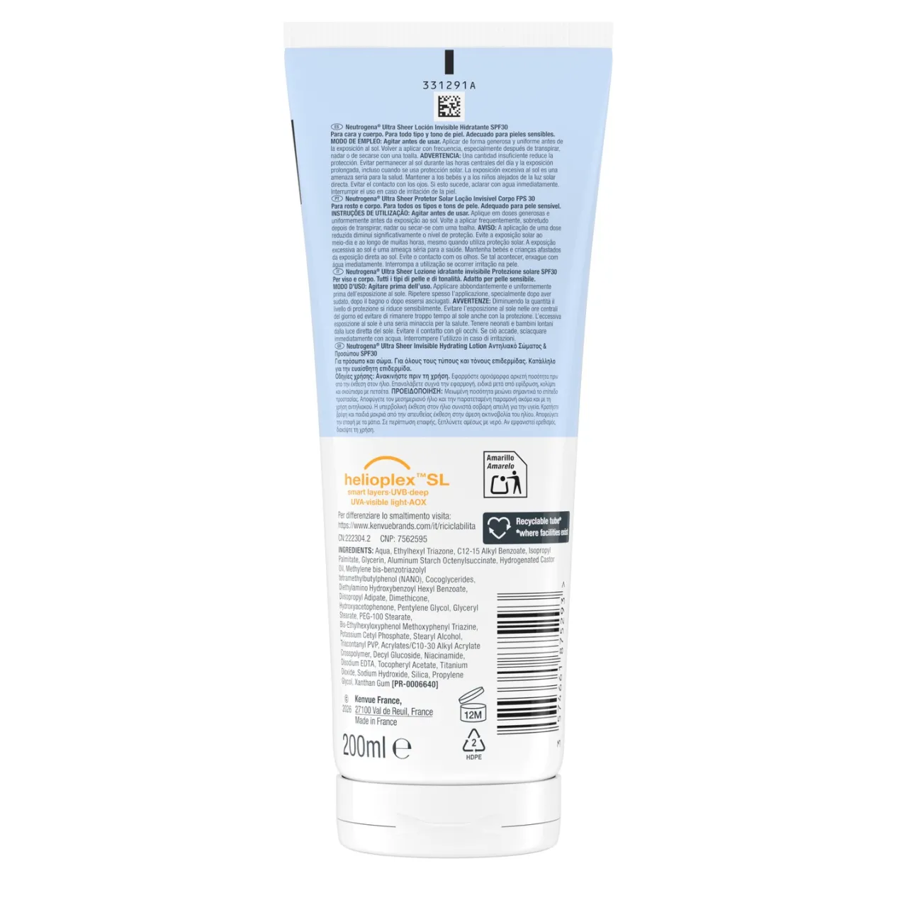 Ultra Sheer Protector Solar Corporal SPF30