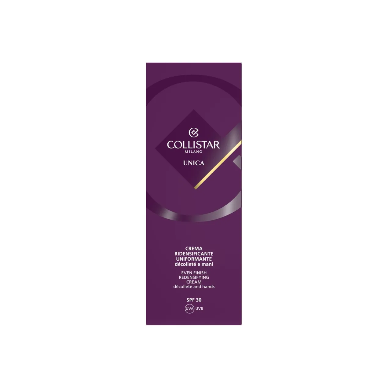 Unica Crema Redensificante Unificante Escote Y Manos SPF30