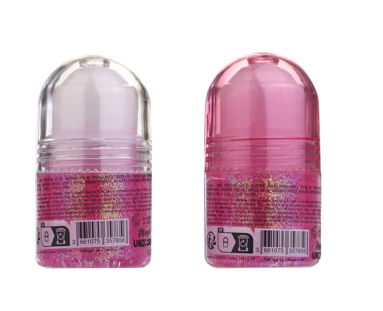 Unicorn Gel Corporal con Brillo Roller
