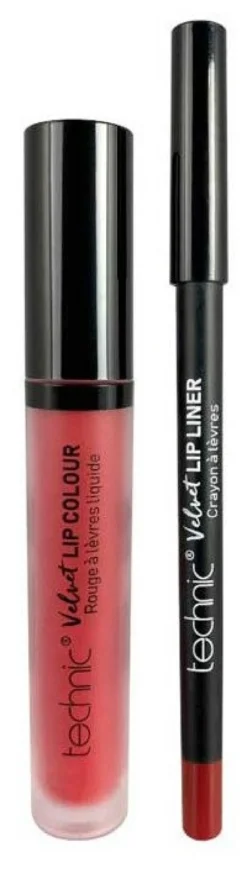 Velvet Lip Kit Perfilador de Labios + Labial Líquido