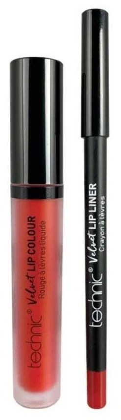 Velvet Lip Kit Perfilador de Labios + Labial Líquido