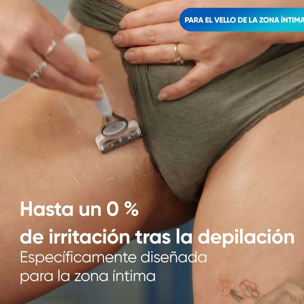 Venus Satin Care Recambios Maquinilla Depilación Ingles y Zona Íntima