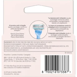 Venus Satin Care Recambios Maquinilla Depilación Ingles y Zona Íntima
