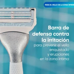 Venus Satin Care Recambios Maquinilla Depilación Ingles y Zona Íntima