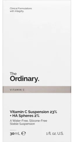 Vitamina C 23% + Esferas de ácido hialurónico 2%