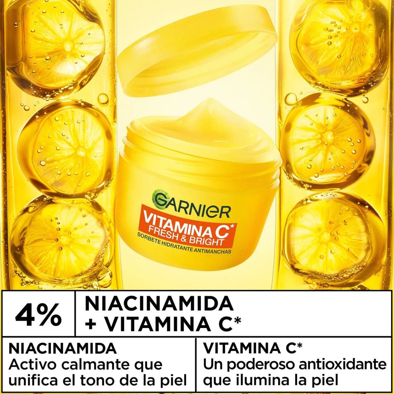 Vitamina C Fresh & Bright Sorbete Hidratante Antimanchas