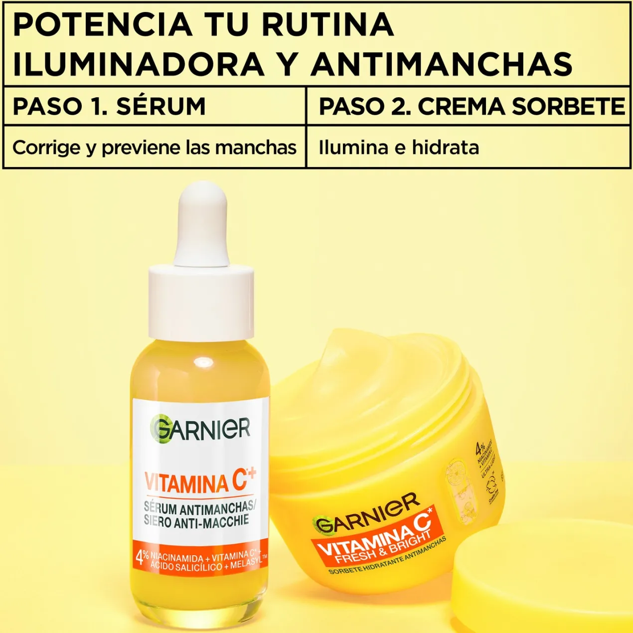 Vitamina C Fresh & Bright Sorbete Hidratante Antimanchas