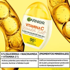 Vitamina C Wonder Tint SPF50+ Fluido con Color