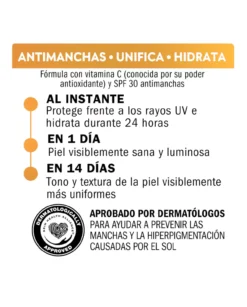Vitamin C Crema de Día Hidratante con SPF30