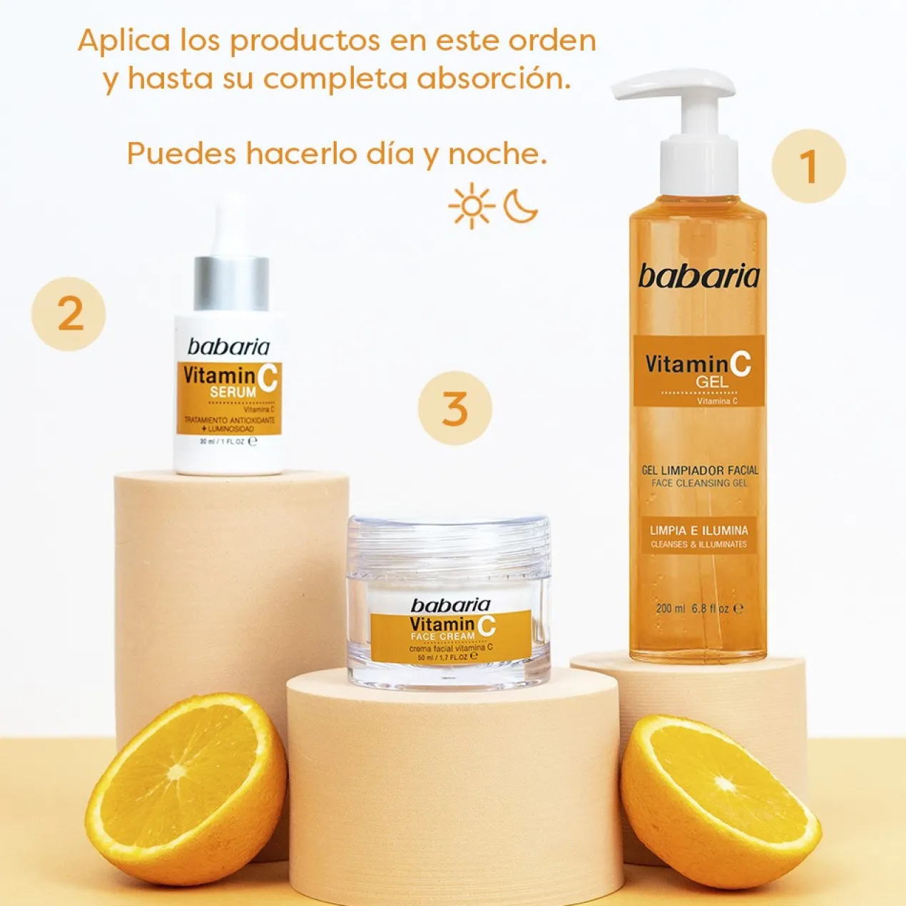 Vitamin C Crema Facial Efecto Antioxidante + Luminosidad