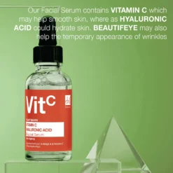 Vitamin C & Hyaluronic Acid Sérum Facial Hidratante