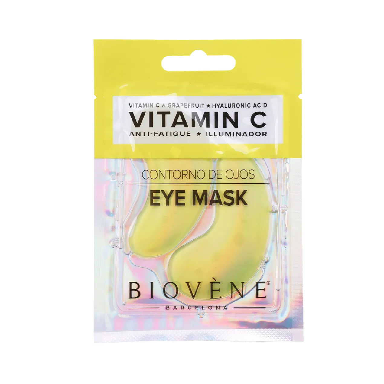 Vitamin C Mascarilla para Contorno de Ojos Antifatiga + Iluminador