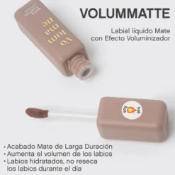 Volummatte Labial Líquido Voluminizador Mate