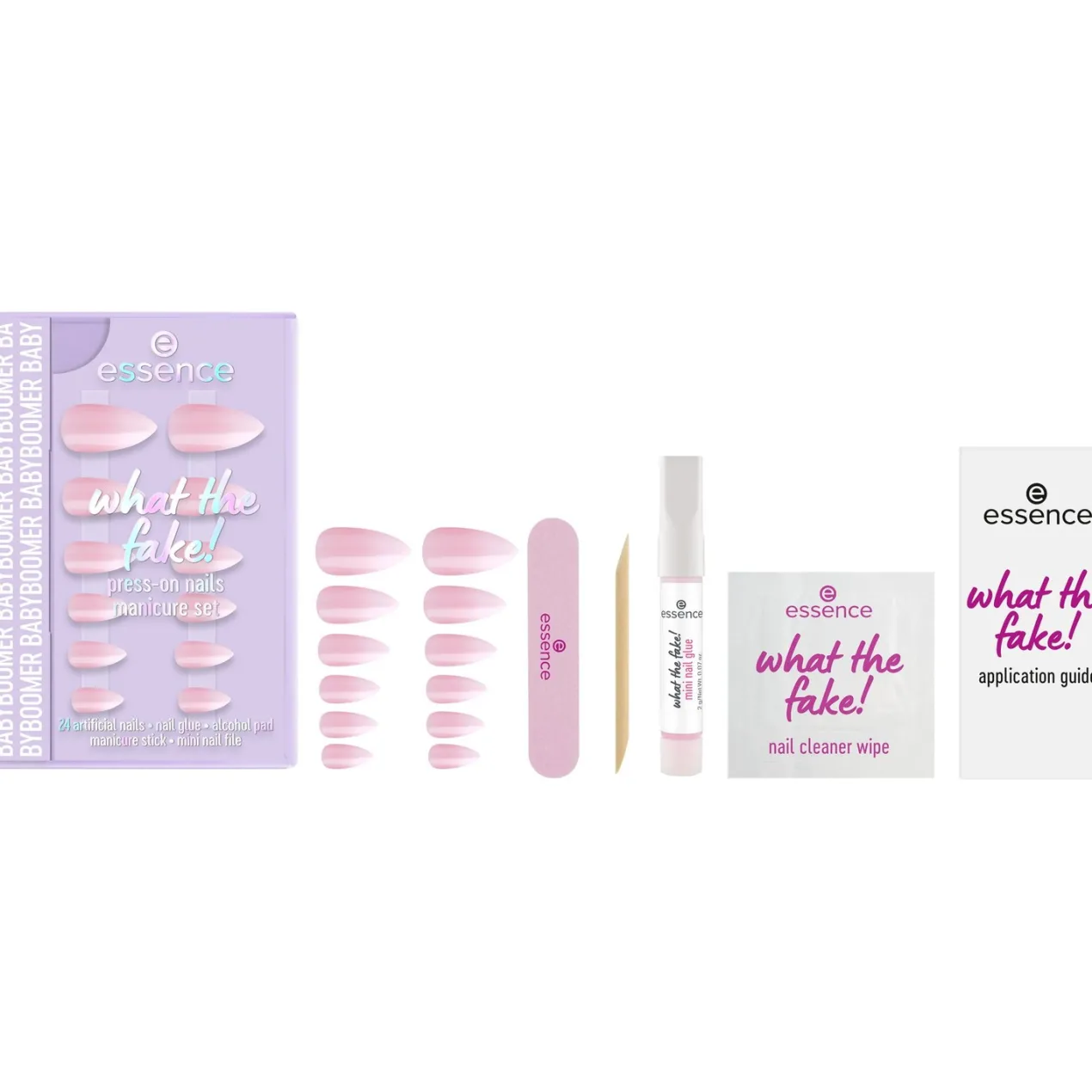 What the Fake! Set de Manicura PRESS-ON Nails