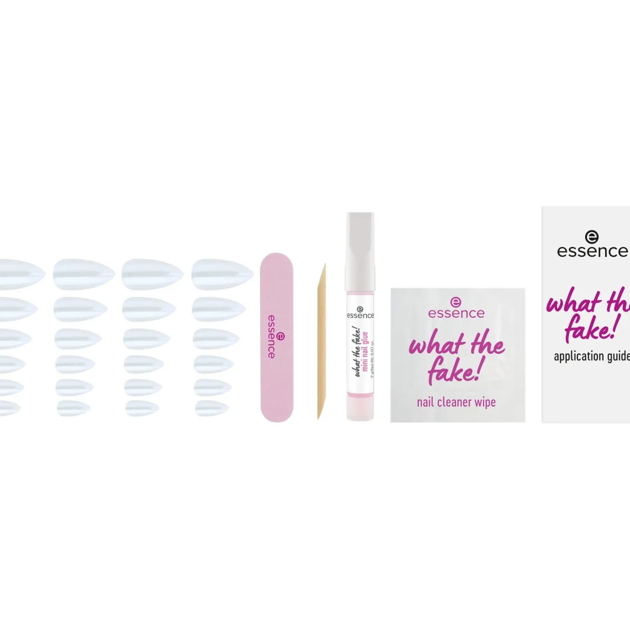 What the Fake! Set de Manicura PRESS-ON Nails