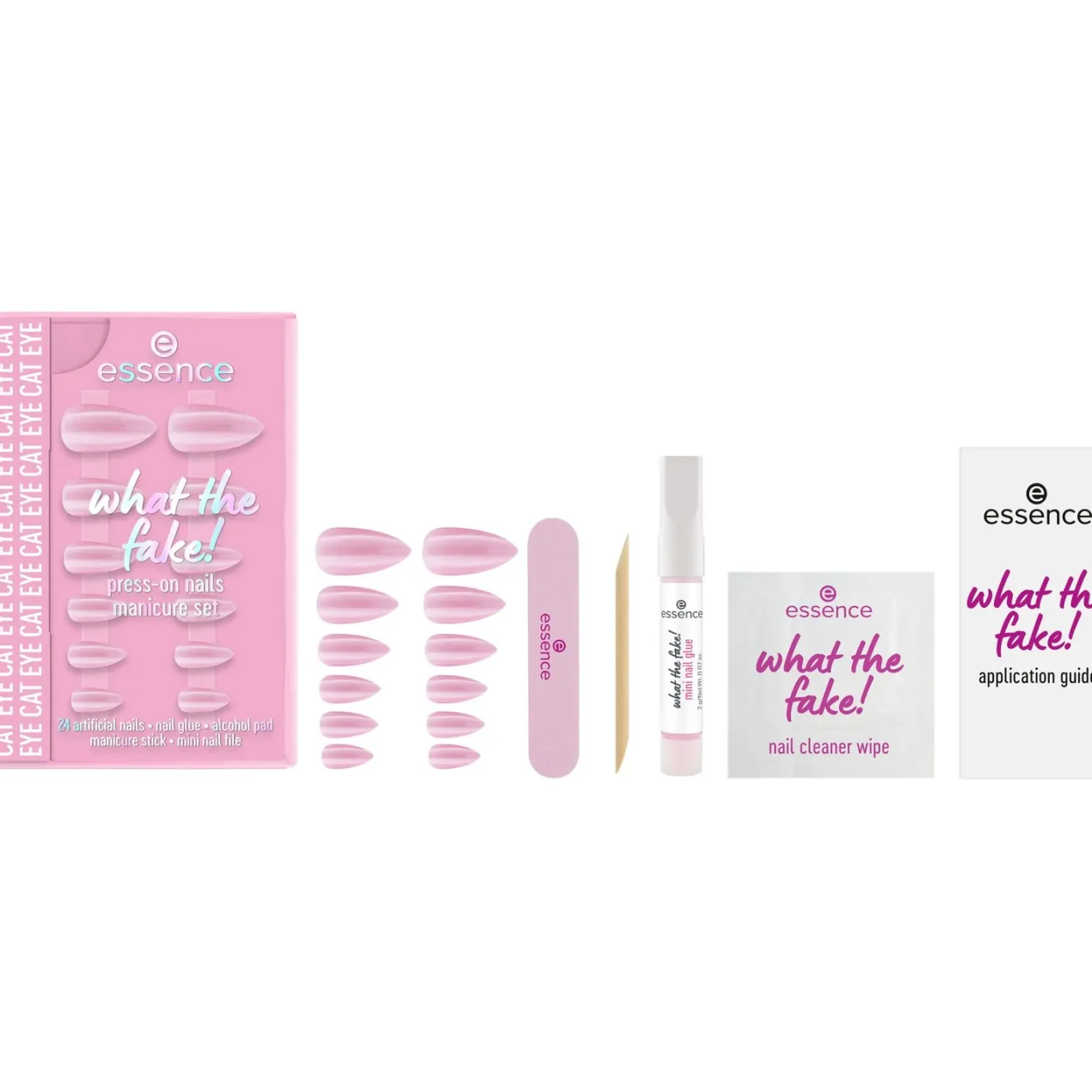 What the Fake! Set de Manicura PRESS-ON Nails