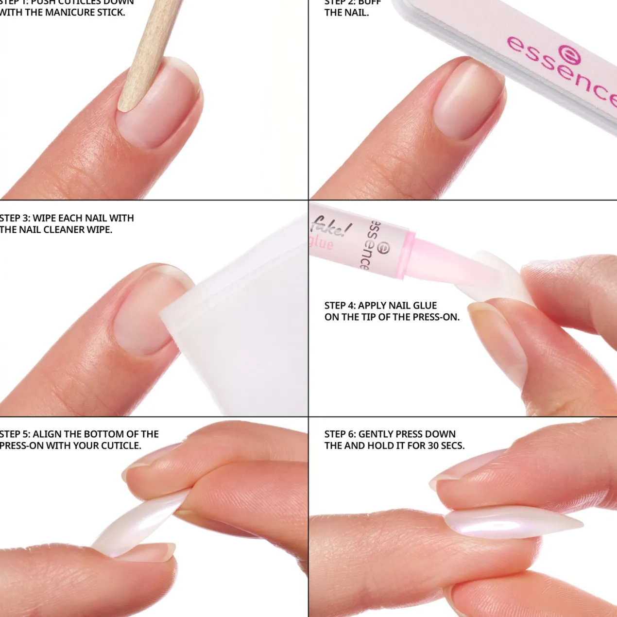 What the Fake! Set de Manicura PRESS-ON Nails
