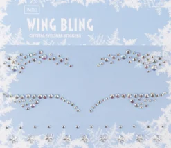 Wing Bling Crystal Eyeliners Stickers Pegatinas para Párpados