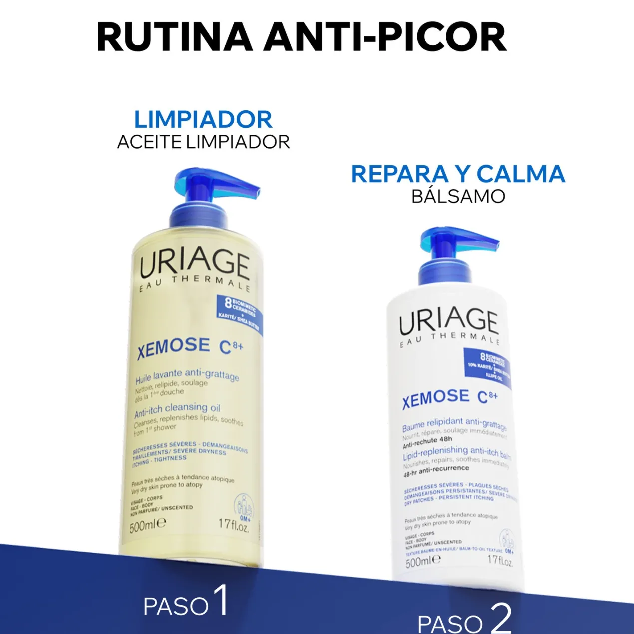 Xemose C8+ Aceite Limpiador Anti-picor