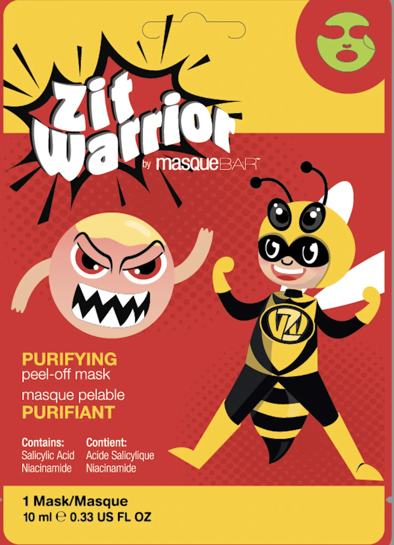 Zit Warrior Mascarilla Facial Purificante